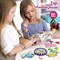 Art and Craft DIY Bracelet Jewelry Maker Kits,8-12 Kids (colorful) 7.48 x 1.77 x 5.31 inches